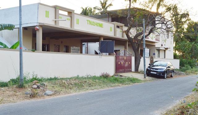 Our home on a quiet residential road — TNG Senior Citizens Home, Coimbatore