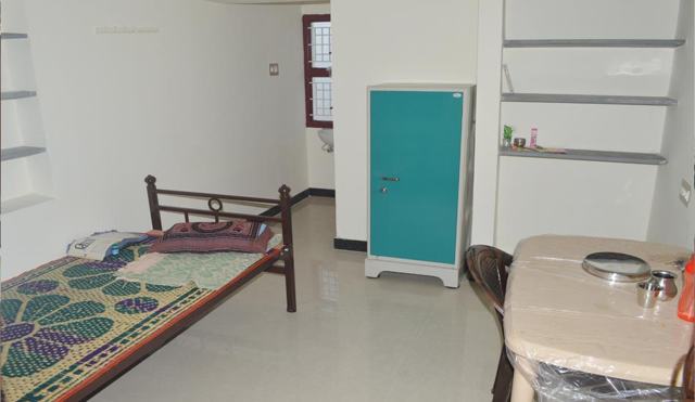 Single room with wardrobe — TNG Senior Citizens Home, Coimbatore